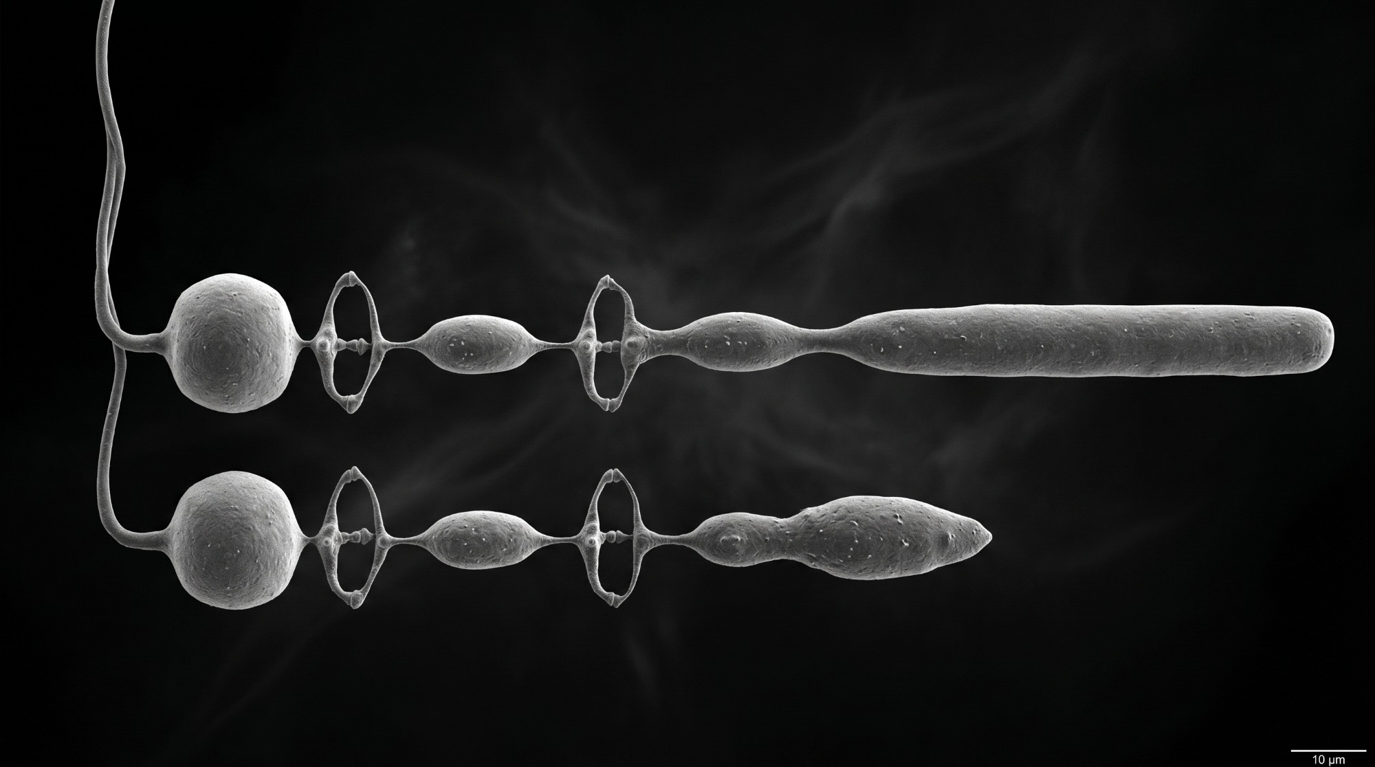 RETINA - 1. - 3. Neuron - SEM-Stil